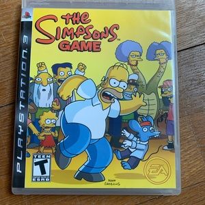 PS3 simpsons game